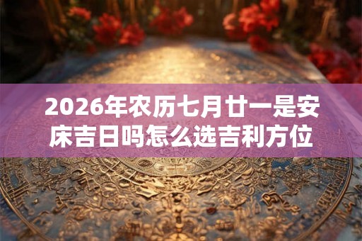 2026年农历七月廿一是安床吉日吗怎么选吉利方位