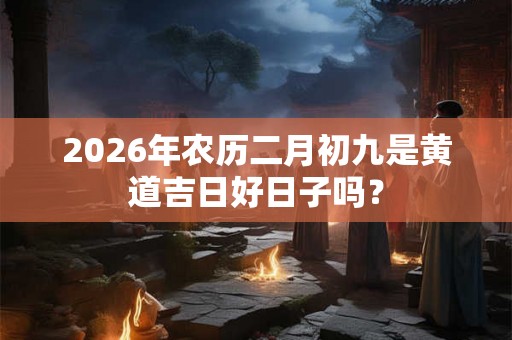 2026年农历二月初九是黄道吉日好日子吗? 2026年农历二月初九是黄道吉日好日子吗?