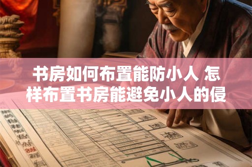 书房如何布置能防小人 怎样布置书房能避免小人的侵扰 书房如何布置能防小人 怎样布置书房能避免小人的侵扰