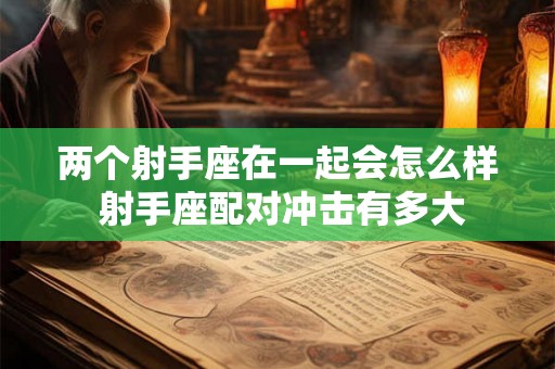 两个射手座在一起会怎么样 射手座配对冲击有多大