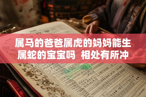 属马的爸爸属虎的妈妈能生属蛇的宝宝吗 相处有所冲突 属马的爸爸属虎的妈妈能生属蛇的宝宝吗 相处有所冲突