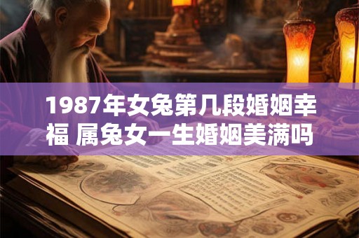 1987年女兔第几段婚姻幸福 属兔女一生婚姻美满吗