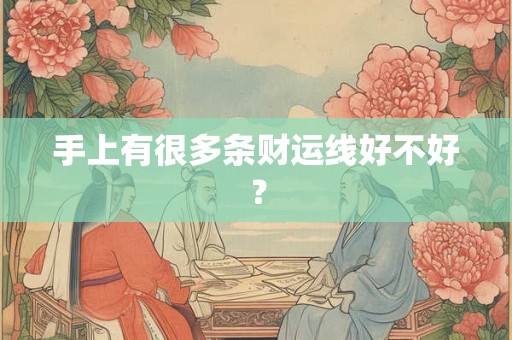 手上有很多条财运线好不好？