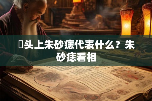 額头上朱砂痣代表什么？朱砂痣看相