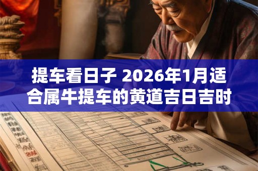 提车看日子 2026年1月适合属牛提车的黄道吉日吉时