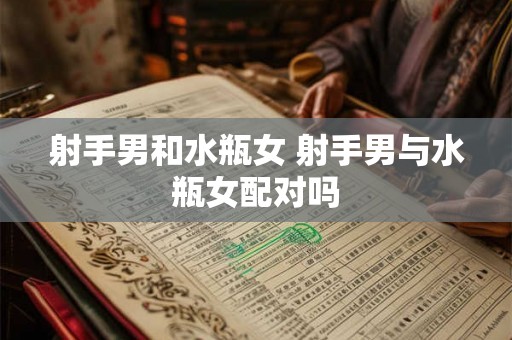 射手男和水瓶女 射手男与水瓶女配对吗