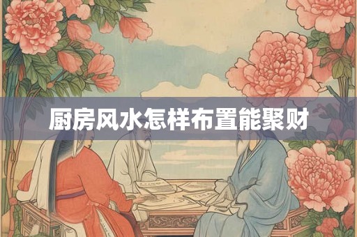 厨房风水怎样布置能聚财