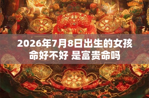 2026年7月8日出生的女孩命好不好 是富贵命吗