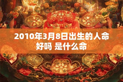 2010年3月8日出生的人命好吗 是什么命