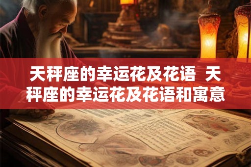 天秤座的幸运花及花语  天秤座的幸运花及花语和寓意