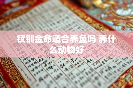 钗钏金命适合养鱼吗 养什么动物好