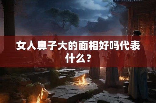女人鼻子大的面相好吗代表什么? 女人鼻子大的面相好吗代表什么?