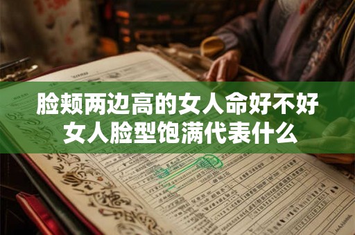 脸颊两边高的女人命好不好 女人脸型饱满代表什么