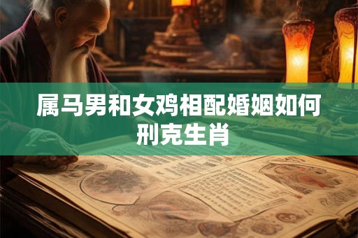 属马男和女鸡相配婚姻如何 刑克生肖
