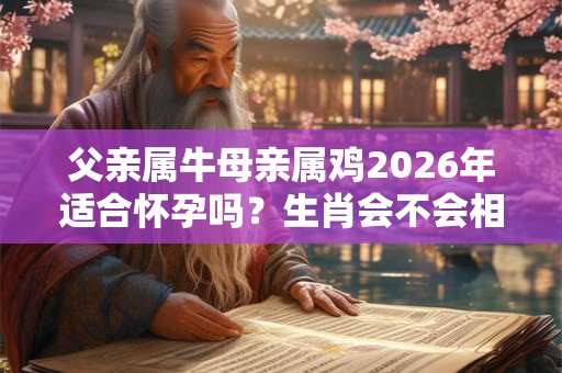 父亲属牛母亲属鸡2026年适合怀孕吗？生肖会不会相克？