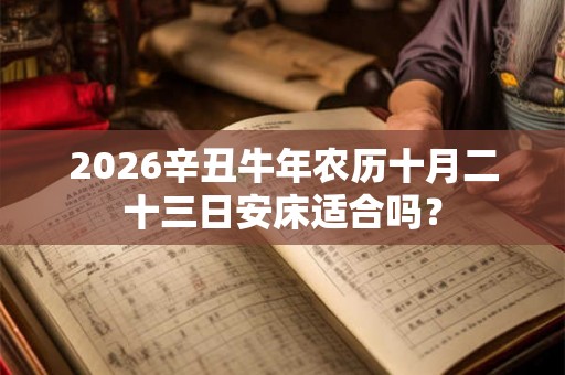 2026辛丑牛年农历十月二十三日安床适合吗？