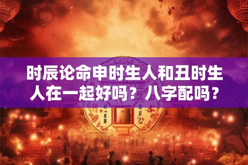 时辰论命申时生人和丑时生人在一起好吗？八字配吗？