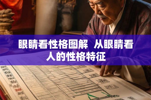 眼睛看性格图解  从眼睛看人的性格特征