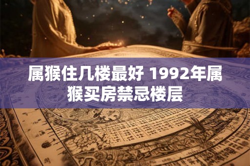 属猴住几楼最好 1992年属猴买房禁忌楼层