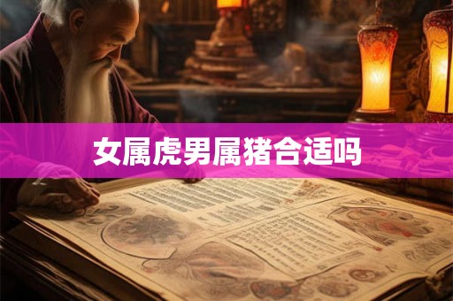 女属虎男属猪合适吗