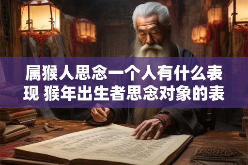 属猴人思念一个人有什么表现 猴年出生者思念对象的表现