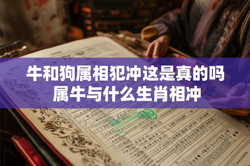 牛和狗属相犯冲这是真的吗 属牛与什么生肖相冲