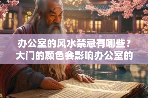 办公室的风水禁忌有哪些？大门的颜色会影响办公室的风水吗？