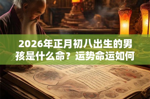 2026年正月初八出生的男孩是什么命?运势命运如何? 2026年正月初八出生的男孩是什么命?运势命运如何?