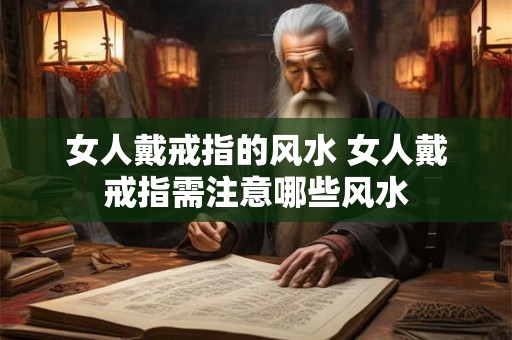 女人戴戒指的风水 女人戴戒指需注意哪些风水 女人戴戒指的风水 女人戴戒指需注意哪些风水