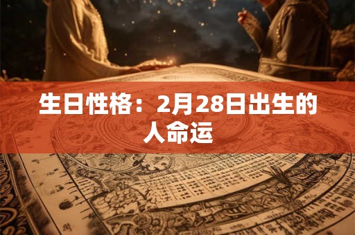 生日性格：2月28日出生的人命运