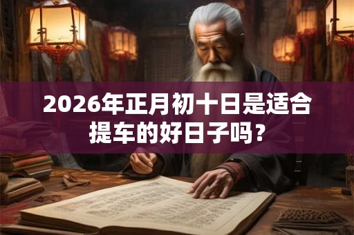 2026年正月初十日是适合提车的好日子吗？