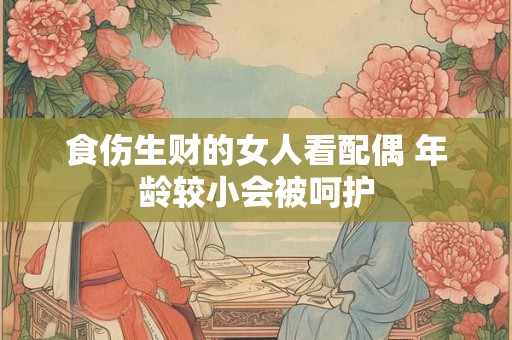 食伤生财的女人看配偶 年龄较小会被呵护