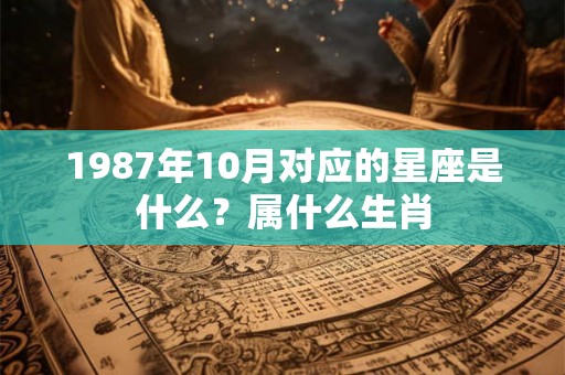 1987年10月对应的星座是什么？属什么生肖