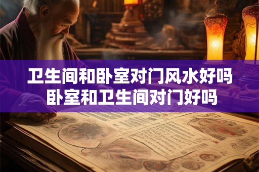 卫生间和卧室对门风水好吗 卧室和卫生间对门好吗
