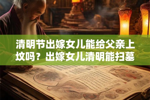 清明节出嫁女儿能给父亲上坟吗？出嫁女儿清明能扫墓吗？