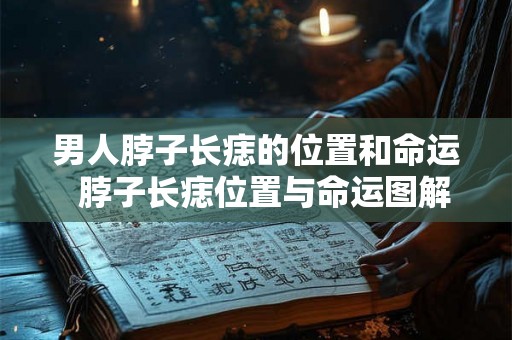 男人脖子长痣的位置和命运  脖子长痣位置与命运图解