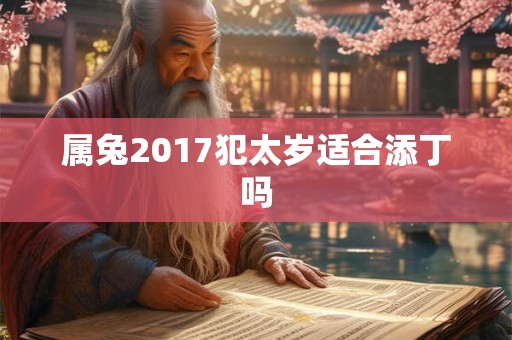 属兔2017犯太岁适合添丁吗