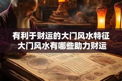 有利于财运的大门风水特征 大门风水有哪些助力财运的特点