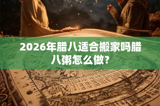 2026年腊八适合搬家吗腊八粥怎么做？