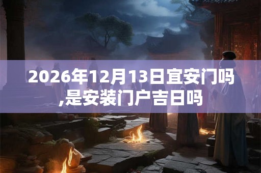 2026年12月13日宜安门吗,是安装门户吉日吗