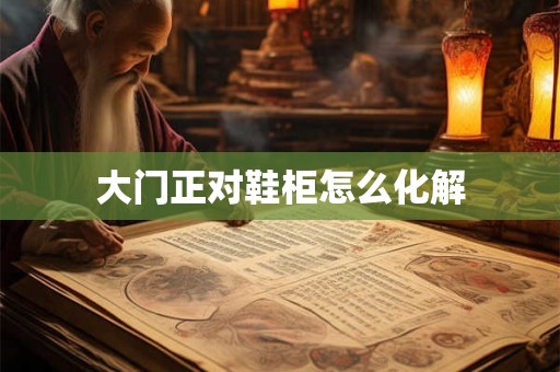 大门正对鞋柜怎么化解