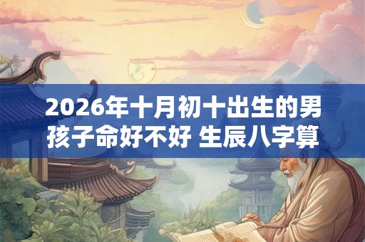 2026年十月初十出生的男孩子命好不好 生辰八字算命