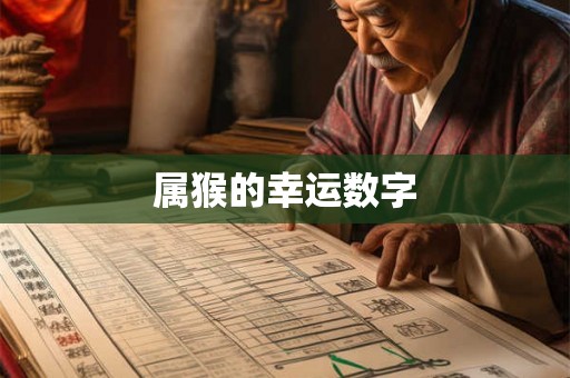 属猴的幸运数字