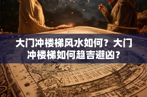 大门冲楼梯风水如何?大门冲楼梯如何趋吉避凶? 大门冲楼梯风水如何?大门冲楼梯如何趋吉避凶?