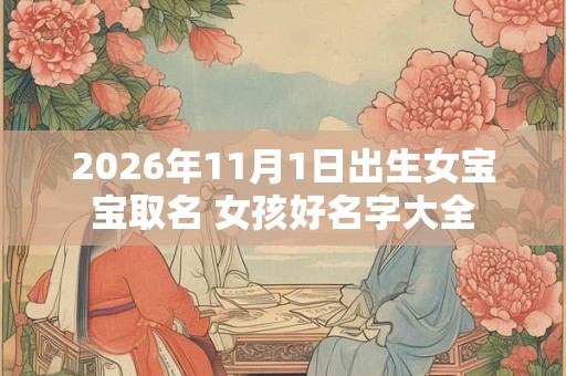 2026年11月1日出生女宝宝取名 女孩好名字大全