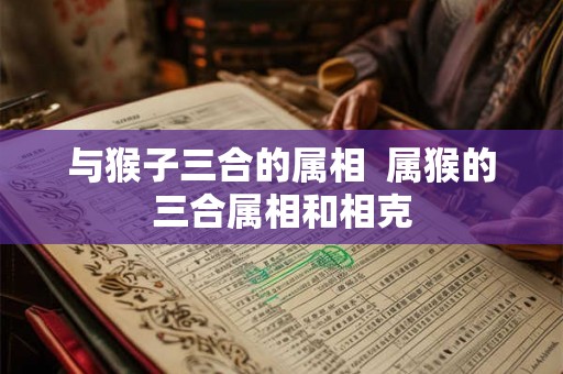 与猴子三合的属相 属猴的三合属相和相克 与猴子三合的属相 属猴的三合属相和相克