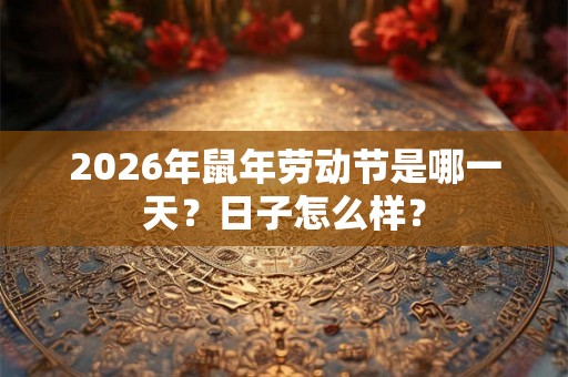 2026年鼠年劳动节是哪一天?日子怎么样? 2026年鼠年劳动节是哪一天?日子怎么样?