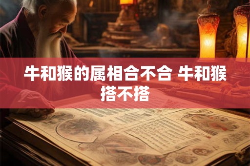 牛和猴的属相合不合 牛和猴搭不搭 牛和猴的属相合不合 牛和猴搭不搭