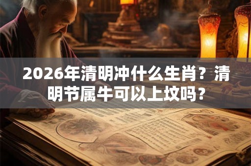 2026年清明冲什么生肖？清明节属牛可以上坟吗？