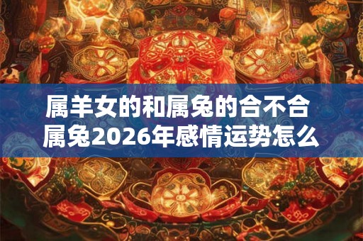 属羊女的和属兔的合不合 属兔2026年感情运势怎么样 属羊女的和属兔的合不合 属兔2026年感情运势怎么样